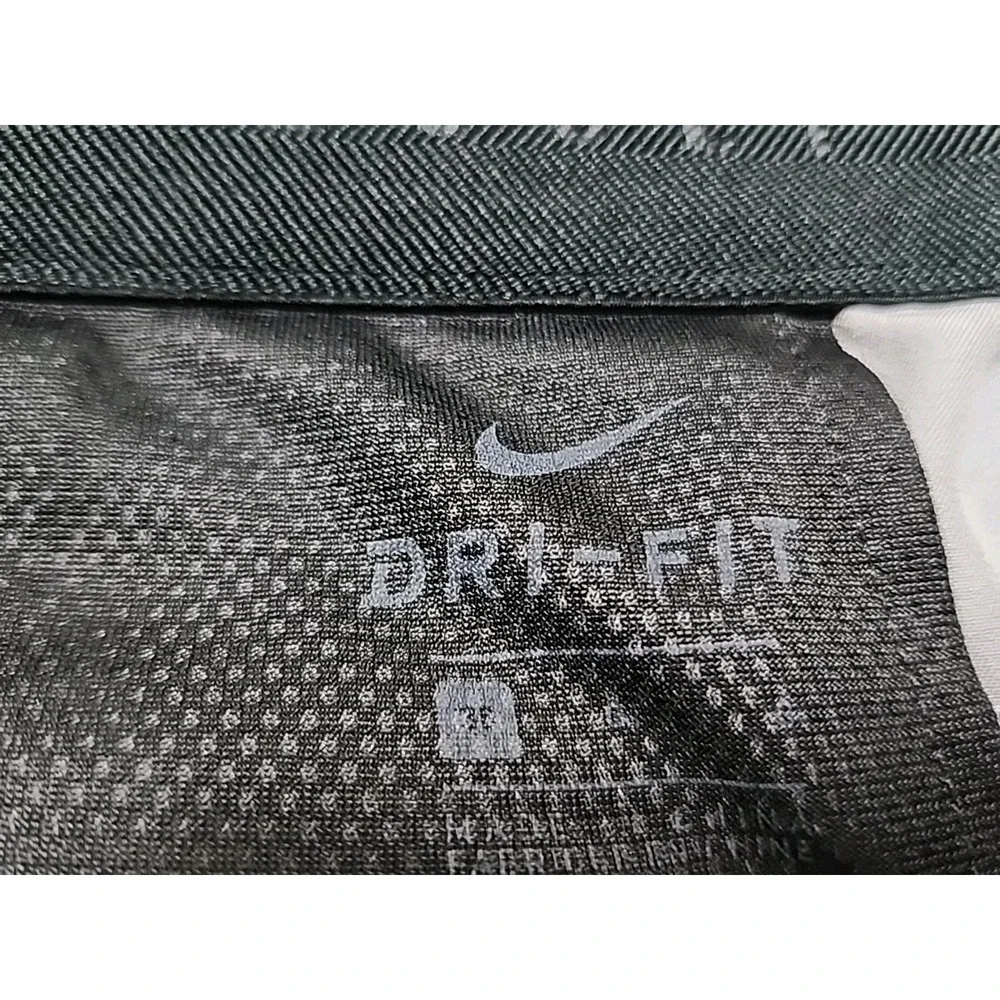 Nike Shorts Men 36 X 9 Gray Chino Flex Slim Performance Golf Belt Buckle Dri-FIT